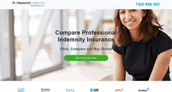 Desktop Screenshot of professionalindemnity-insurance.com.au