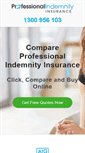 Mobile Screenshot of professionalindemnity-insurance.com.au